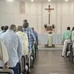 Easter crowd